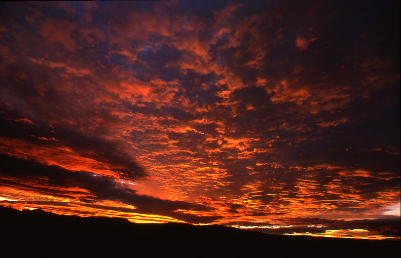 Sunset, Mesa Top
