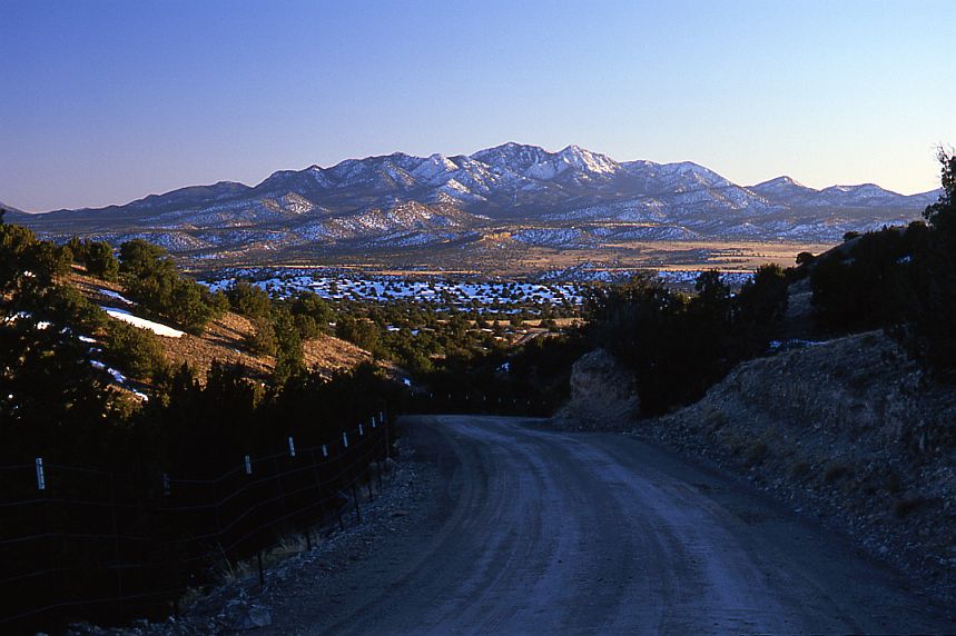 Ortiz Mountains from the Waldo Road #1